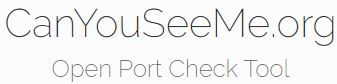 Port forwarding check